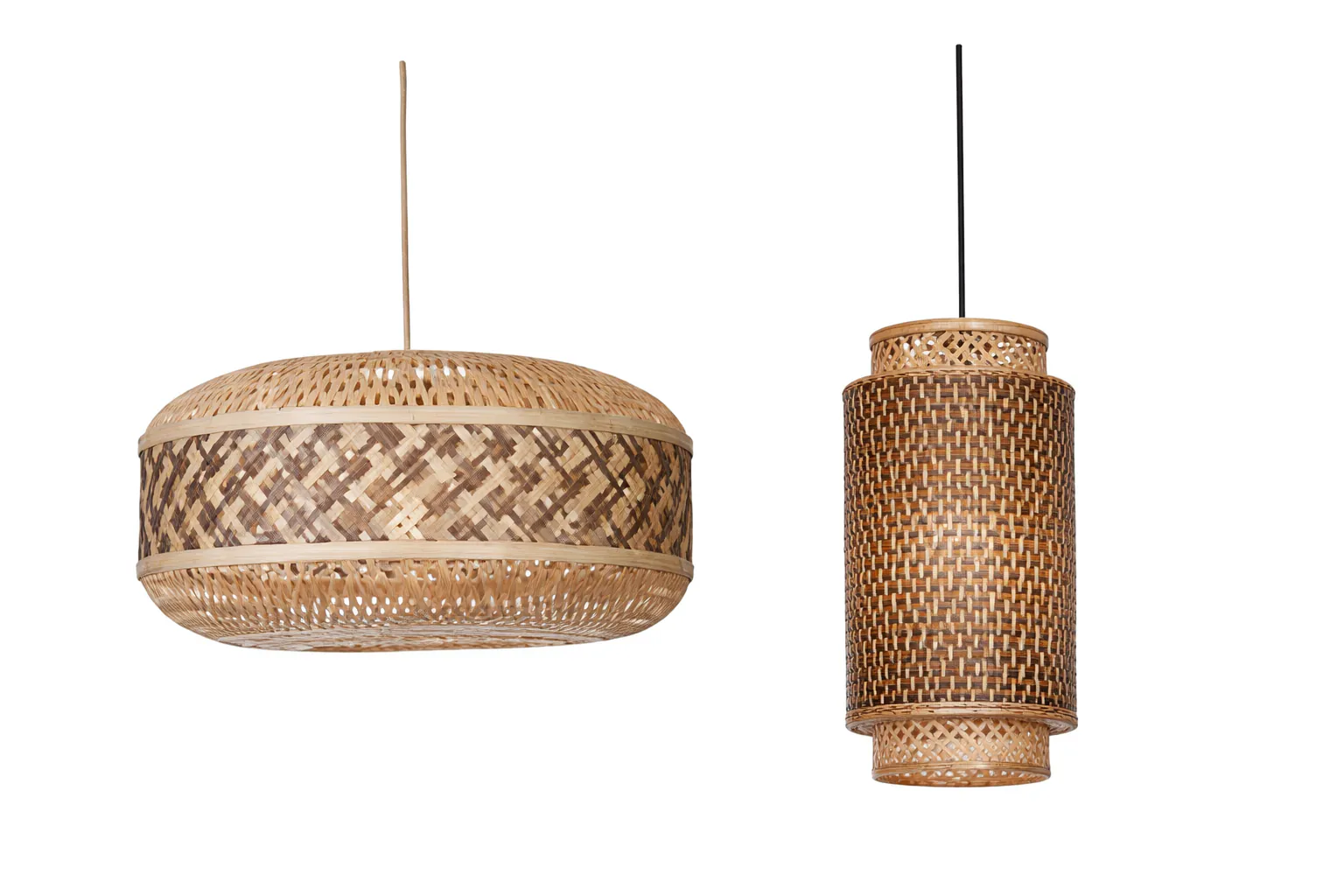 Bambus Pendelleuchten