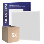 Mehrfachpackung 5x Noxion LED Panel Ecowhite V4.0 28W 3360lm - 830-840-865 CCT | 62x62cm - UGR <22