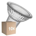 Mehrfachpackung 10x Ledvance LED-Spot GU10 PAR16 6.9W 650lm 120D - 927 Extra Warmweiß | Höchste Farbwiedergabe - Dimmbar - Ersatz Für 80W