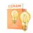 Osram Vintage 1906 LED E27 Birne Fadenlampe Gold 4W 410lm - 824 Extra Warmweiß | Ersatz für 40W