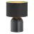 Emibig Tischlampe Aspen Stahl Schwarz | Geeignet für 1x E27 - Max 15W