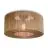 Good&Mojo Deckenleuchte Iguazu Textil Braun S | Geeignet für 1x E27 