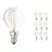 Mehrfachpackung 10x Ledvance Classic LED E14 Birne Fadenlampe Klar 2.5W 250lm - 827 Extra Warmweiß | Ersatz für 25W
