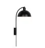 Nordlux Ellen 20 Wandleuchte Metall und Textil Schwarz | Geeignet für E14