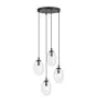Emibig Pendelleuchte Astral Stahl Schwarz | Geeignet für 4x E14 - Max 10W
