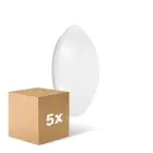 Mehrfachpackung 5x Ledvance Surface rund 250 Weiß 13W 920lm - 830 Warmweiß | inkl. Sensor - IP44 - Ersatz für 2x13W