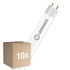 Mehrfachpackung 10x Ledvance LED Röhre T8 Superior (EM/Mains) Ultra Efficiency 11.3/14W 1900/2300lm - 830 Warmweiß | 120cm - Lumen Schalter - Ersatz Für 36W